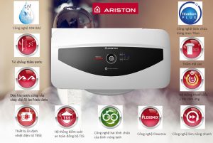 Bình nóng lạnh Ariston 15L, 20L, 30L giá bao nhiêu?